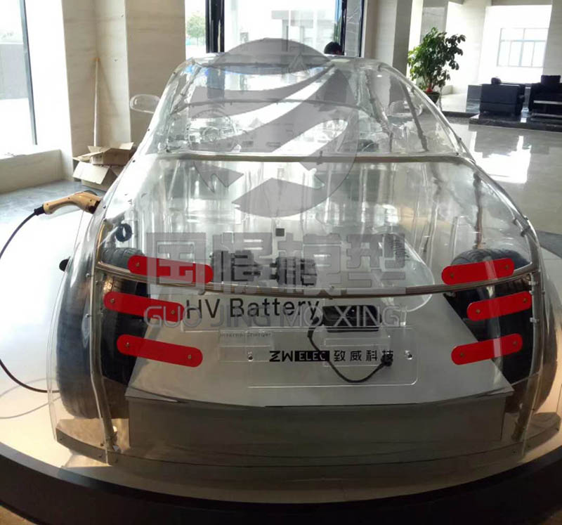 环县透明车模型